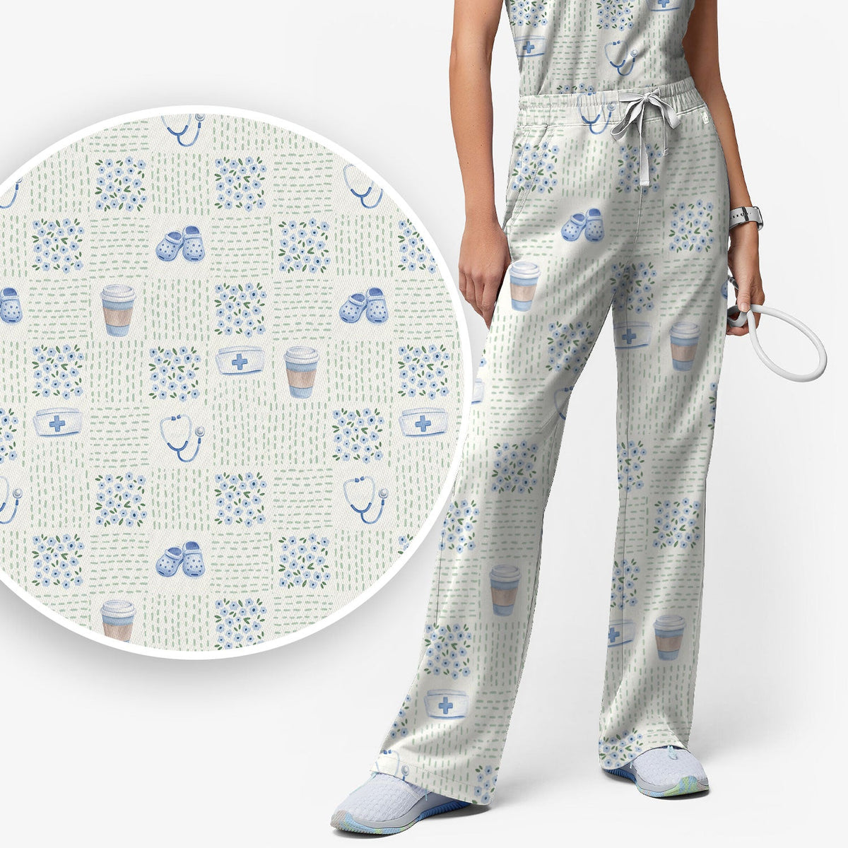 Medical Essentials Nurse Scrub Set