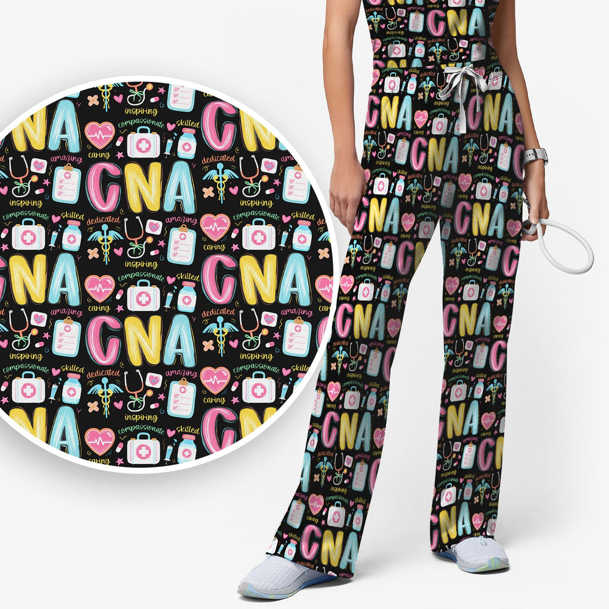 Nurse Appreciation Scrub Set