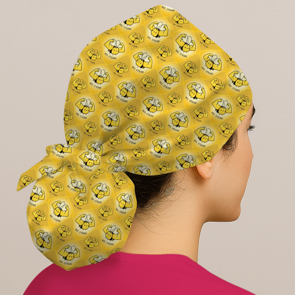 Strong Honey Bee Scrub Cap