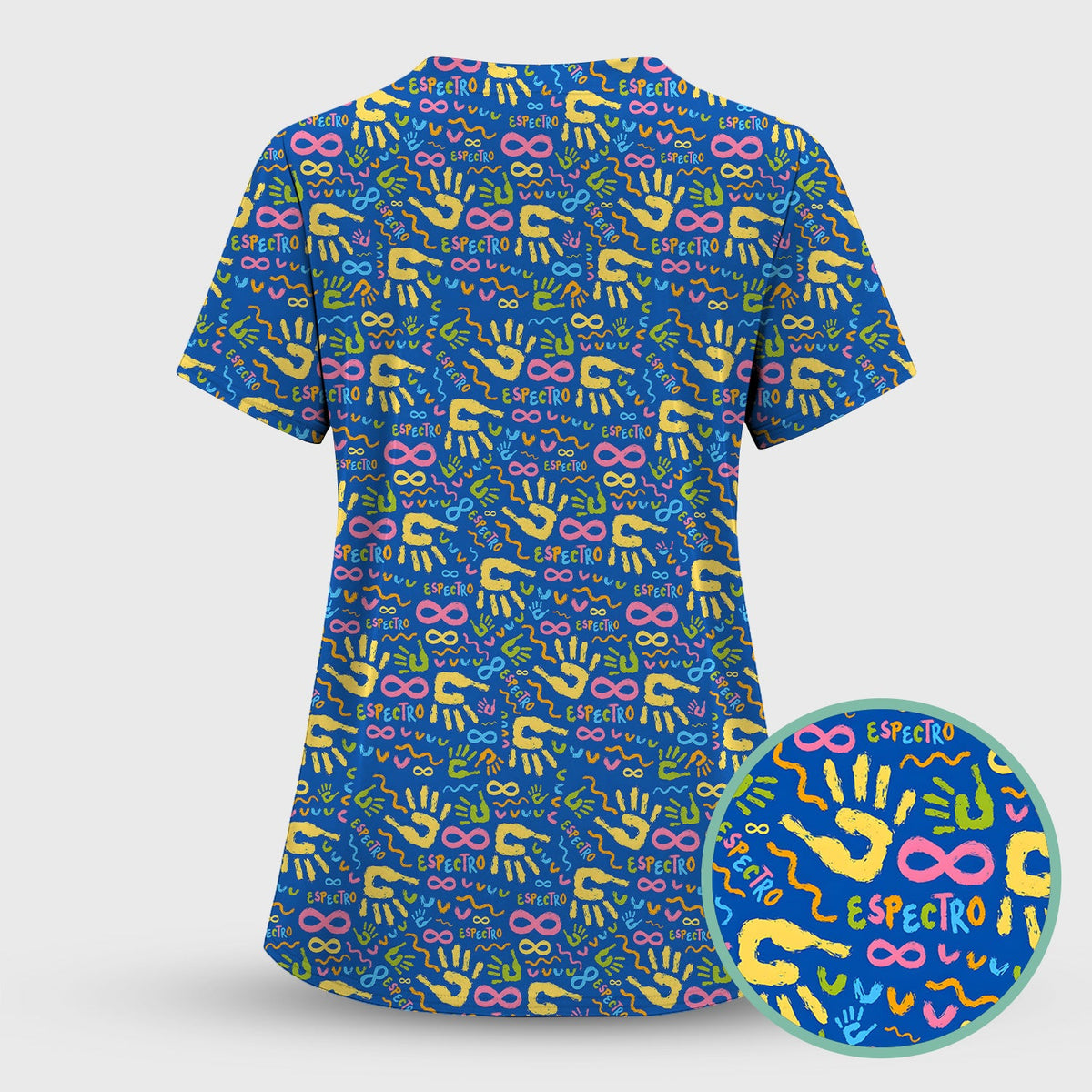 Autism Spectrum Infinity Nurse Scrub Set