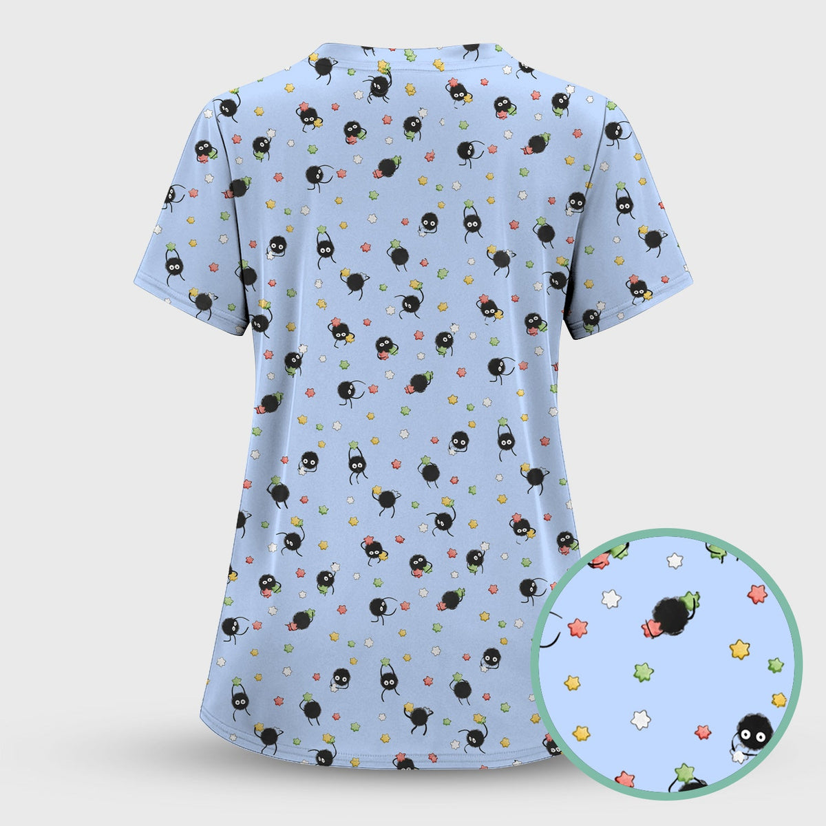 Spider Nurse Scrub Set