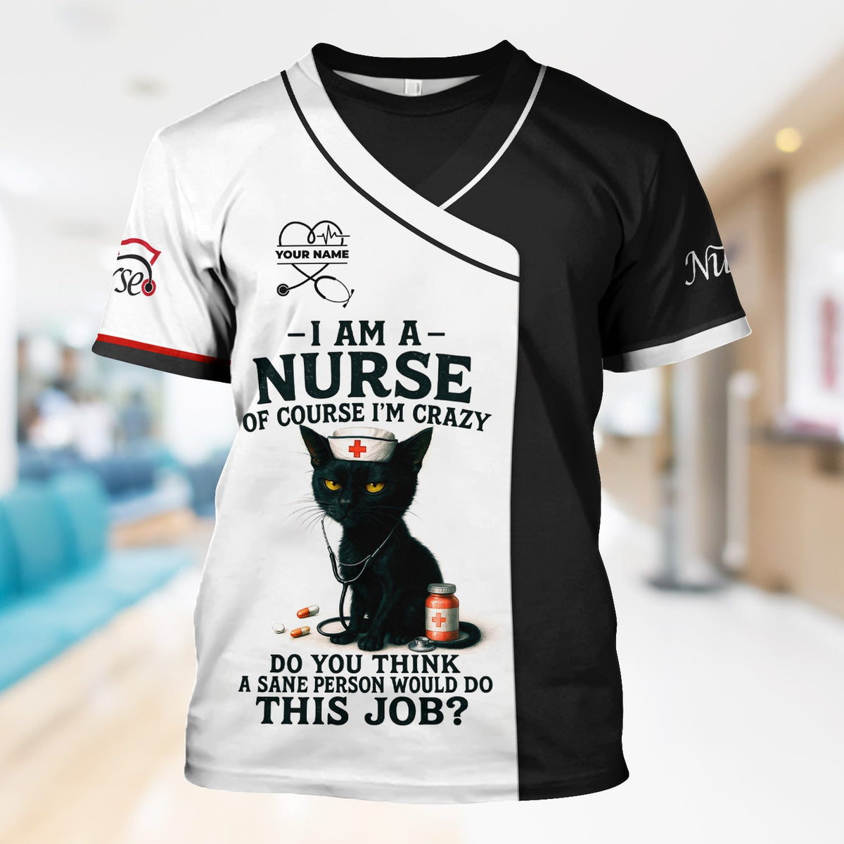 Personalized Funny Nurse Shirt - Gift Idea