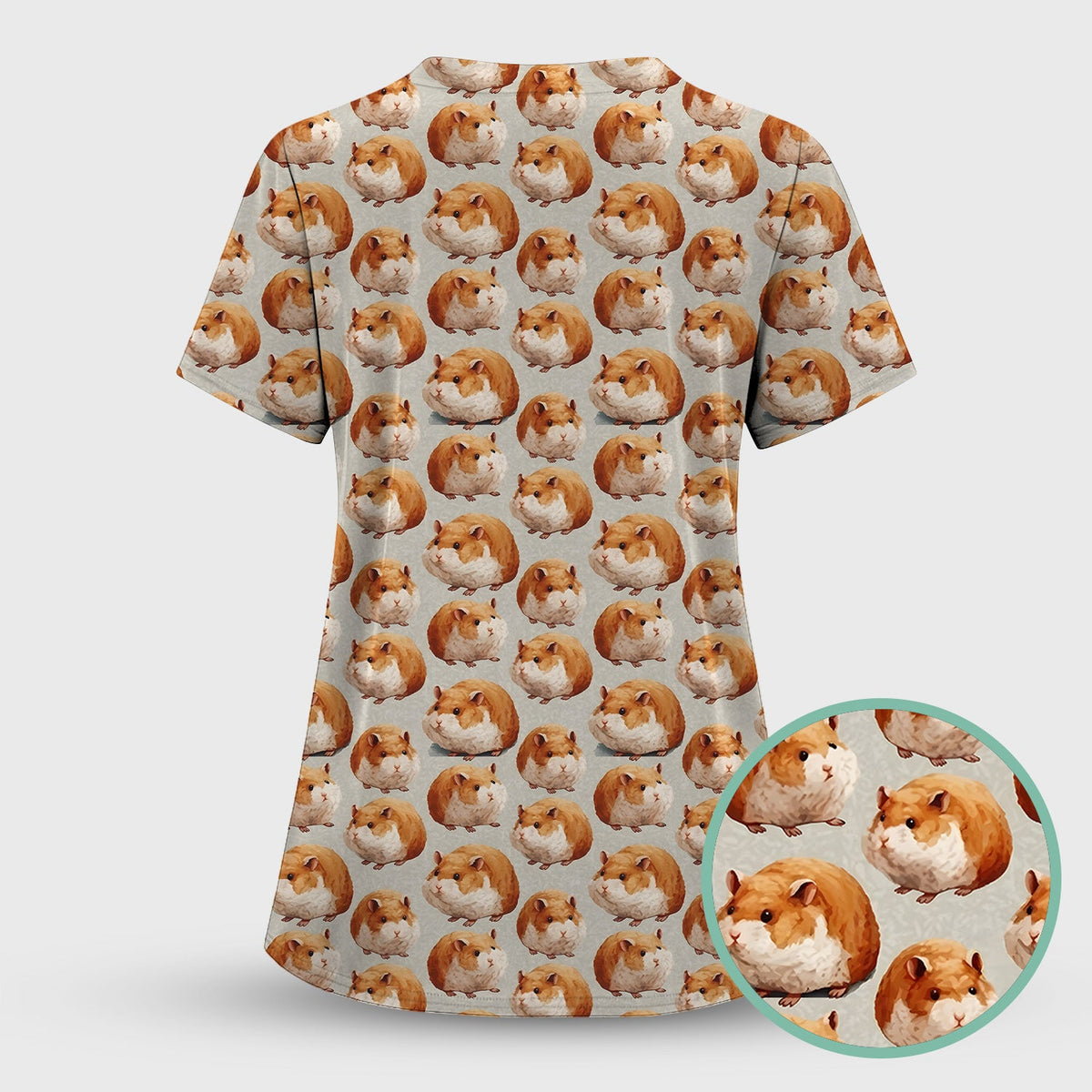 Hamster Nurse Scrub Top