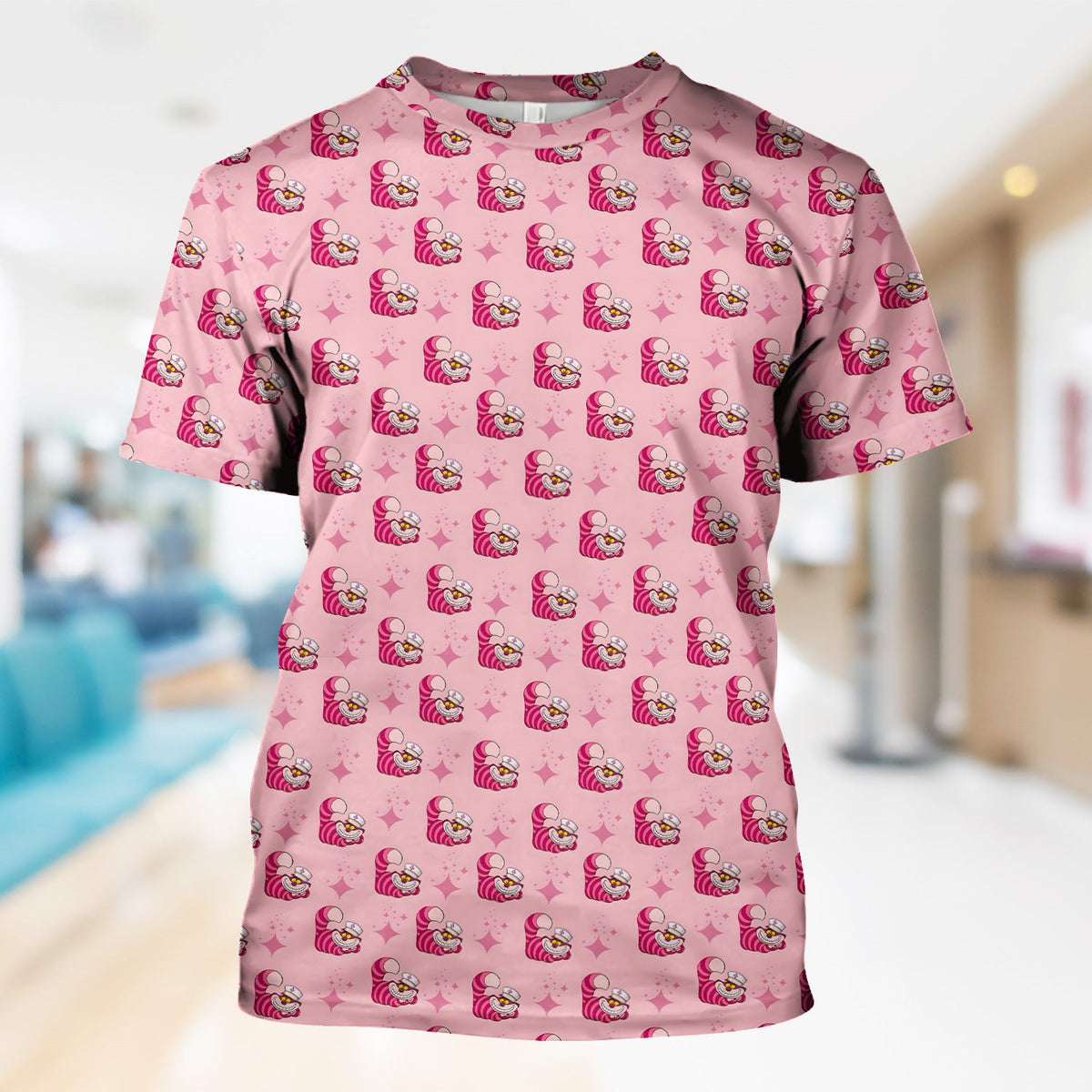 Pink Mouse Nurse Shirt