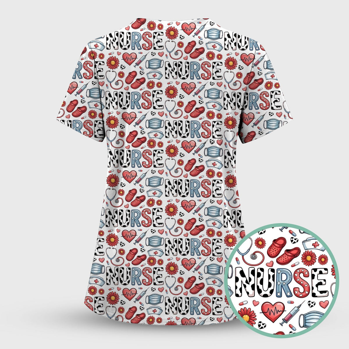 Medical Icon Nurse Scrub Set