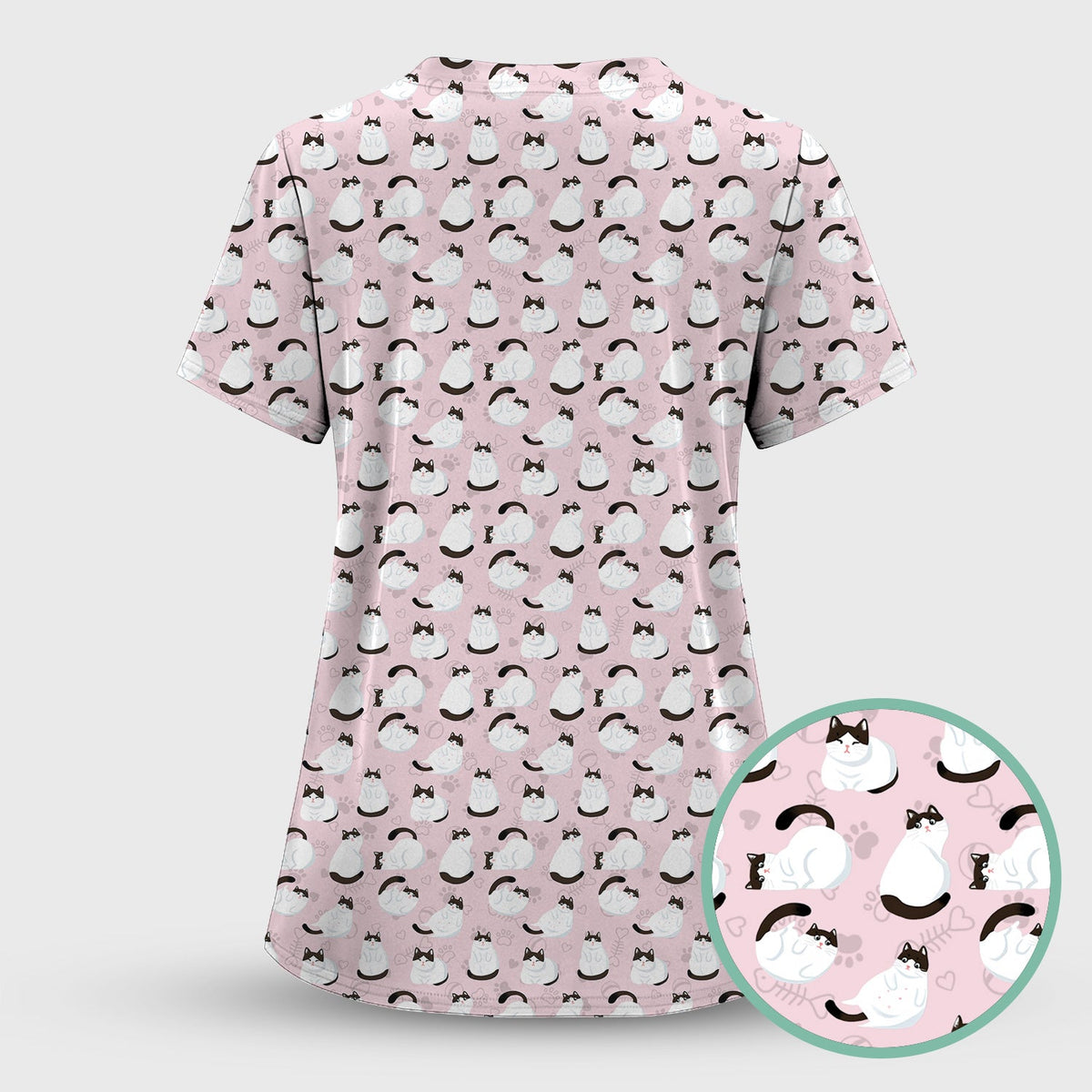Cat Nurse Scrub Set