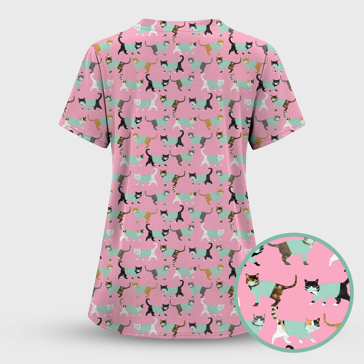 Cat Nurse Scrub Set