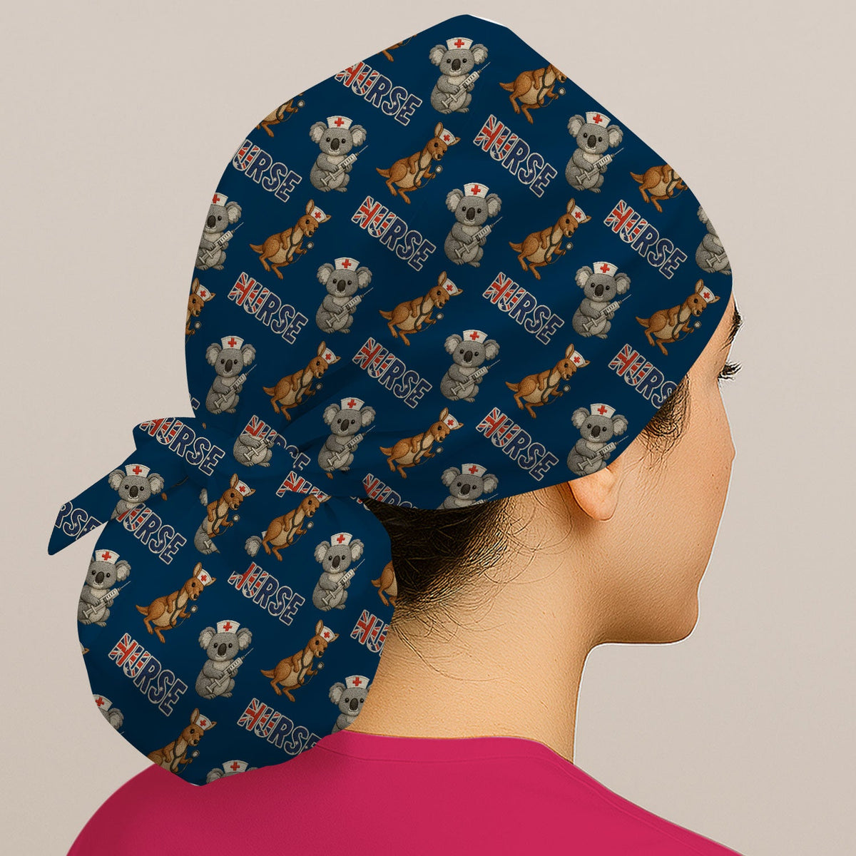 Koala Kangaroo Scrub Cap