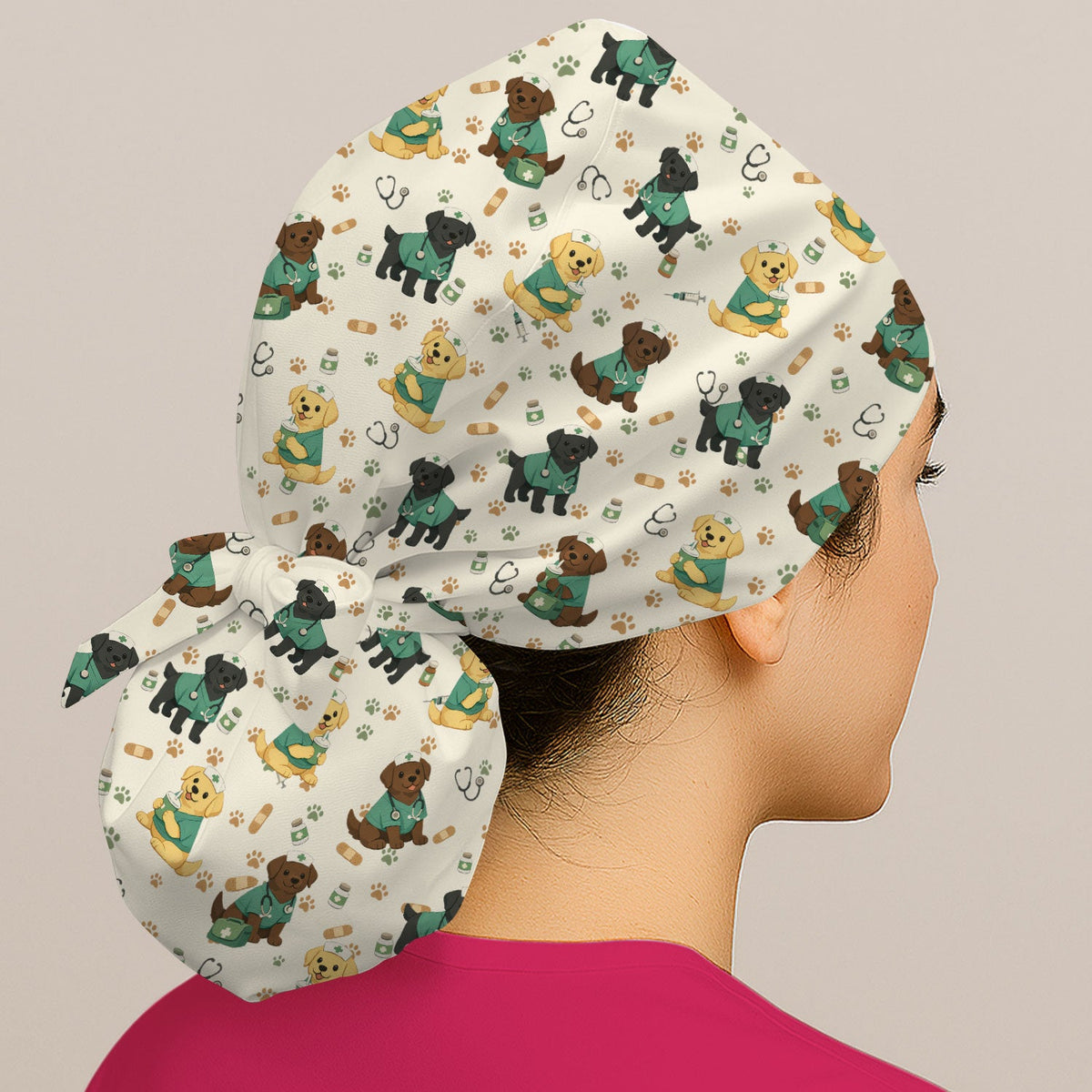 Labrador Retriever Scrub Cap