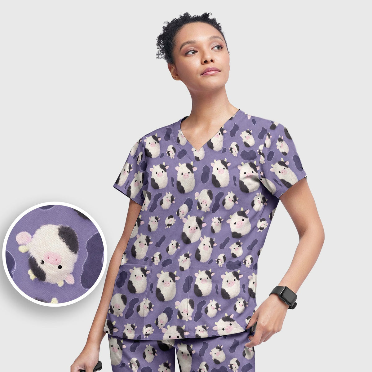 Pig Nurse Scrub Set