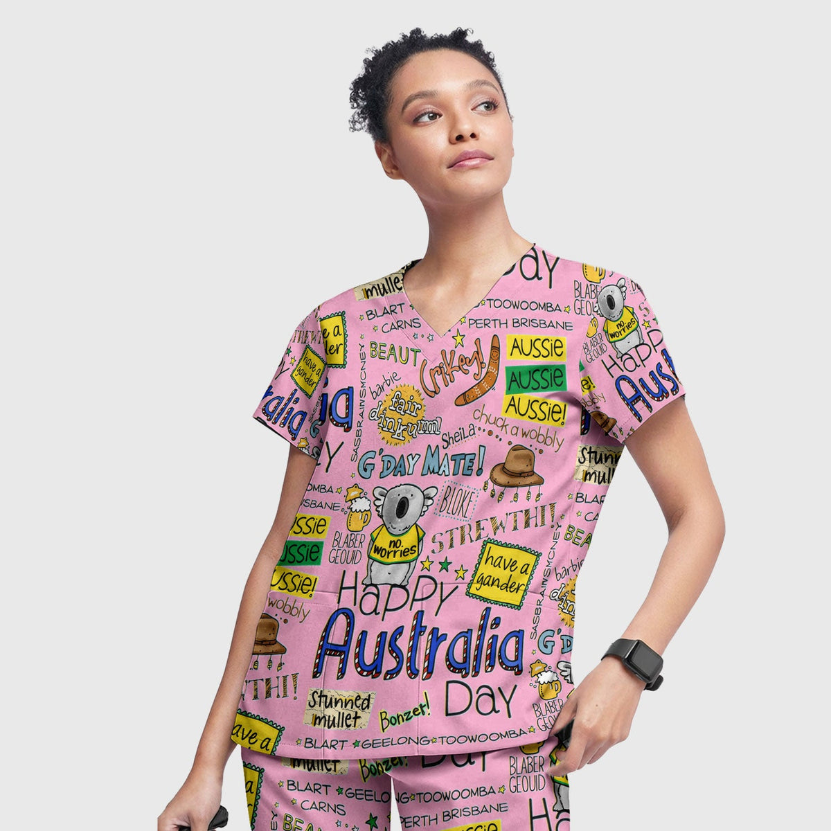Koala Australia Nurse Scrub Set
