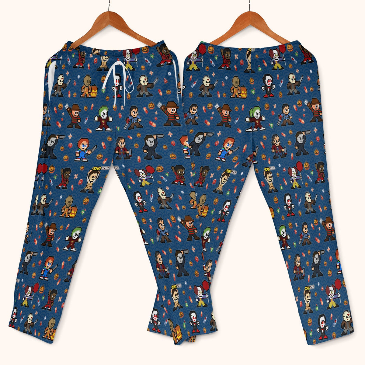 Scary Character Nurse Scrub Set - Halloween Gift