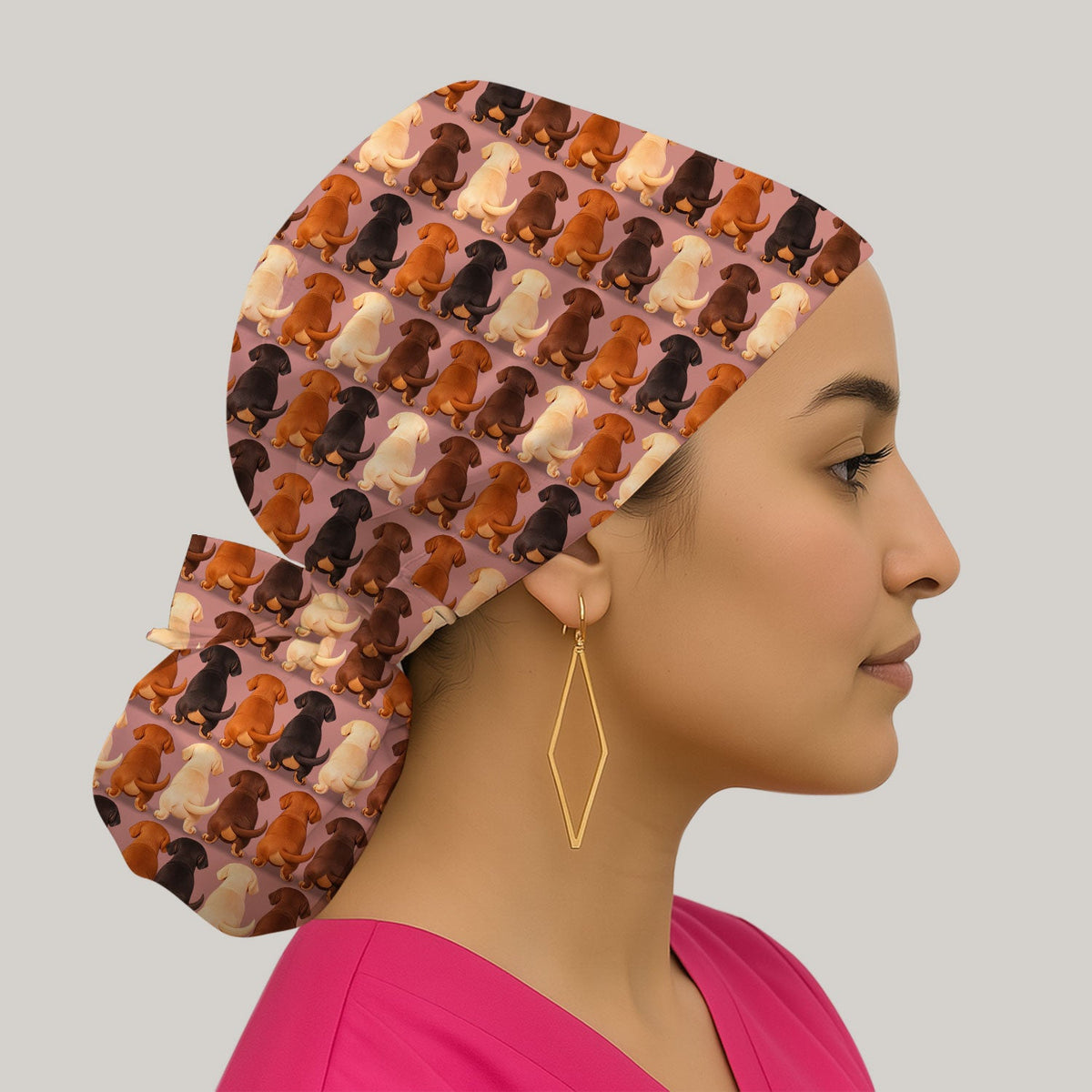 Dachshund Butt Scrub Cap