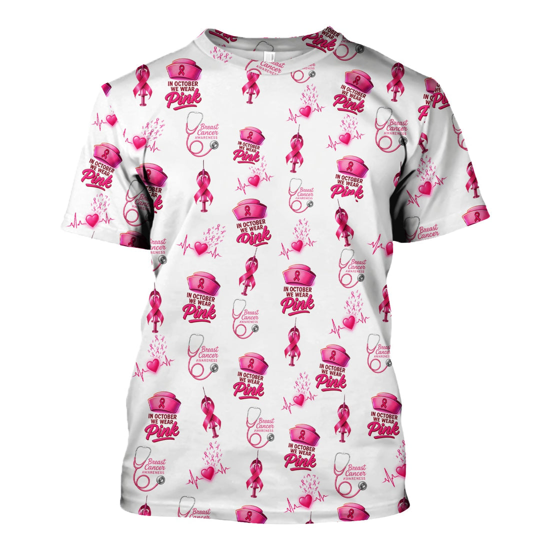 Breast Cancer Awareness Nurse Shirt