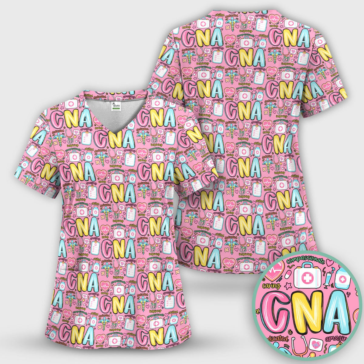 Nurse Appreciation Scrub Top
