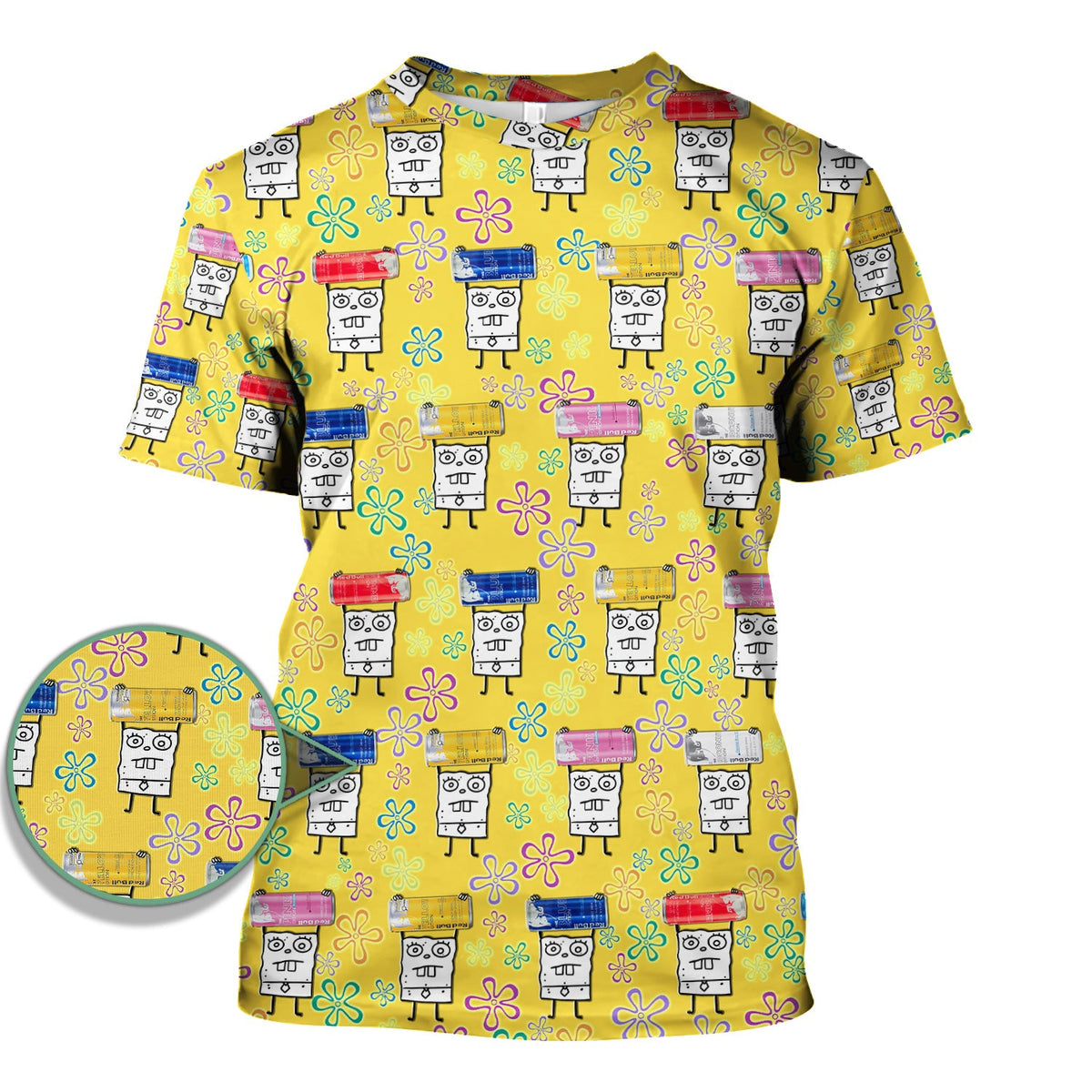 Doodle Bob Energy Drink Nurse Shirt