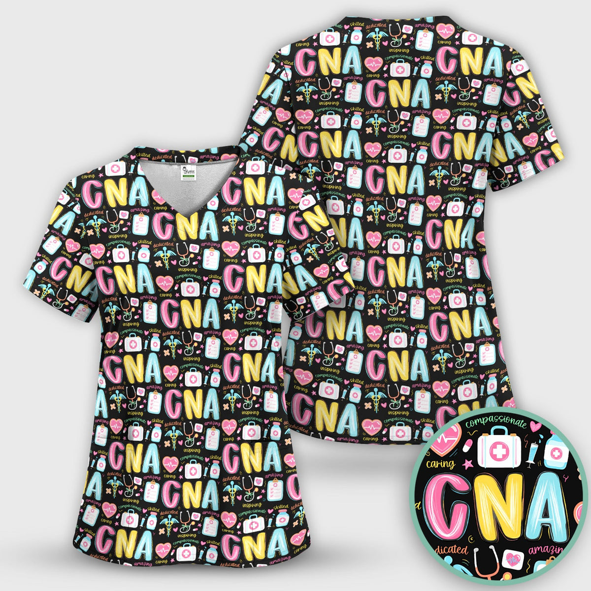 Nurse Appreciation Scrub Top