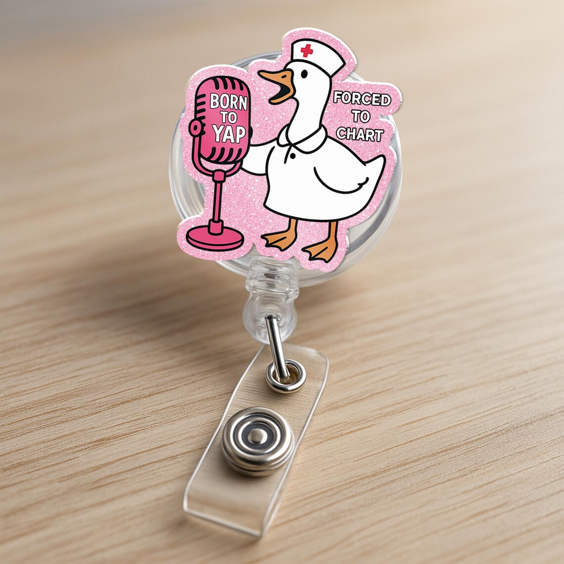 Goose Born To Yap Forced To Chart Badge Reel