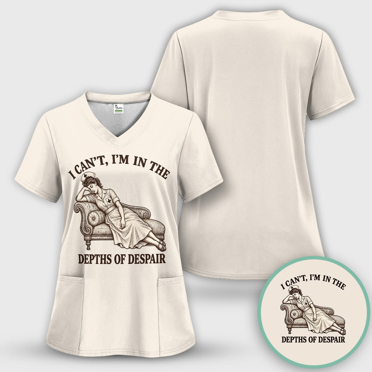 Depths Of Despair Nurse Shirt