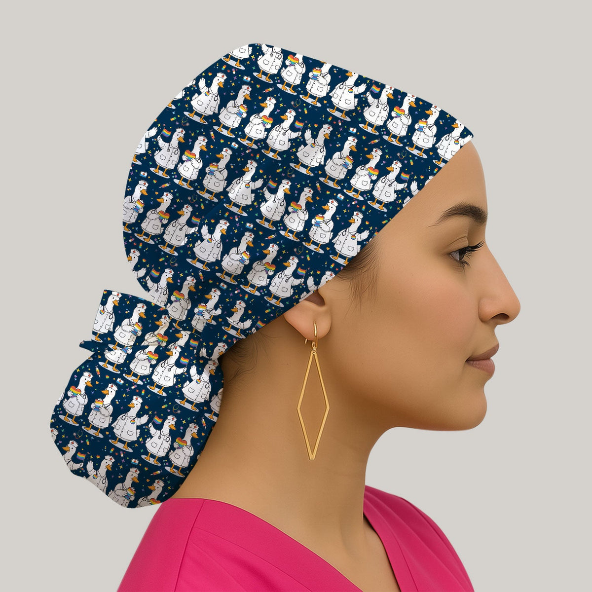 Duck Pride Scrub Cap