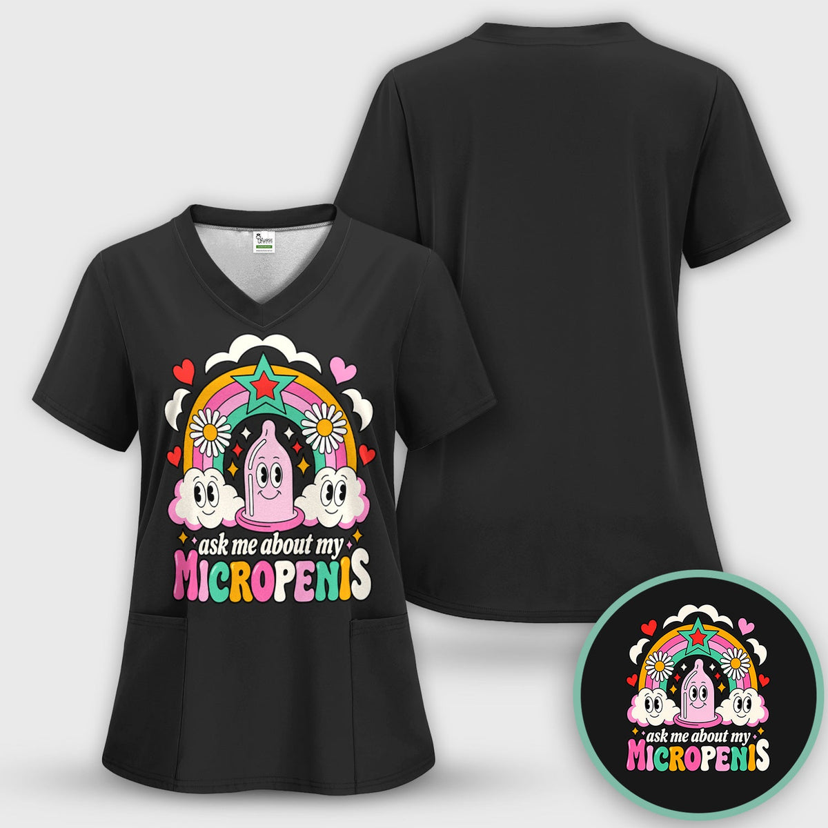 Ask Me About My Micropenis Nurse Shirt