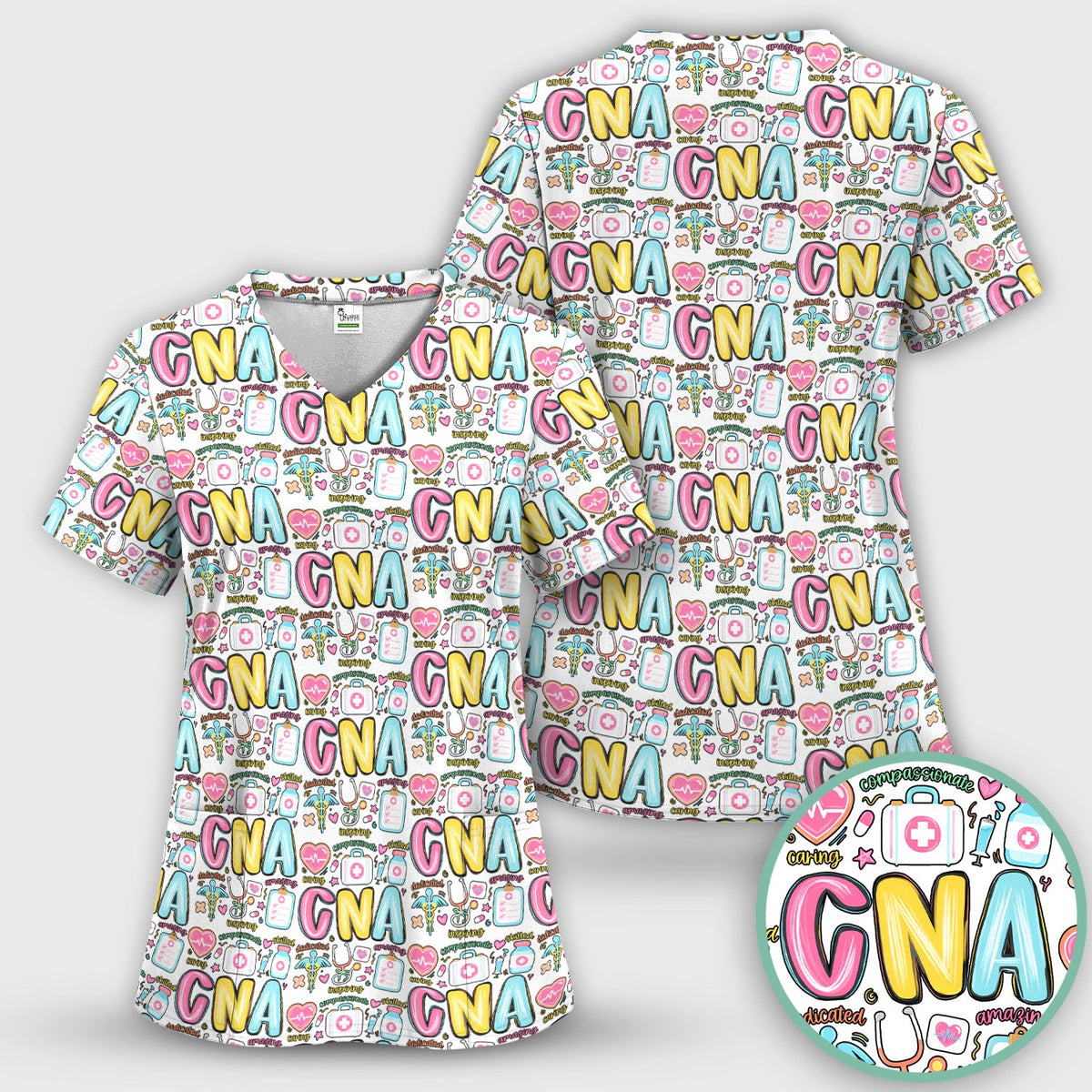 Nurse Appreciation Scrub Set