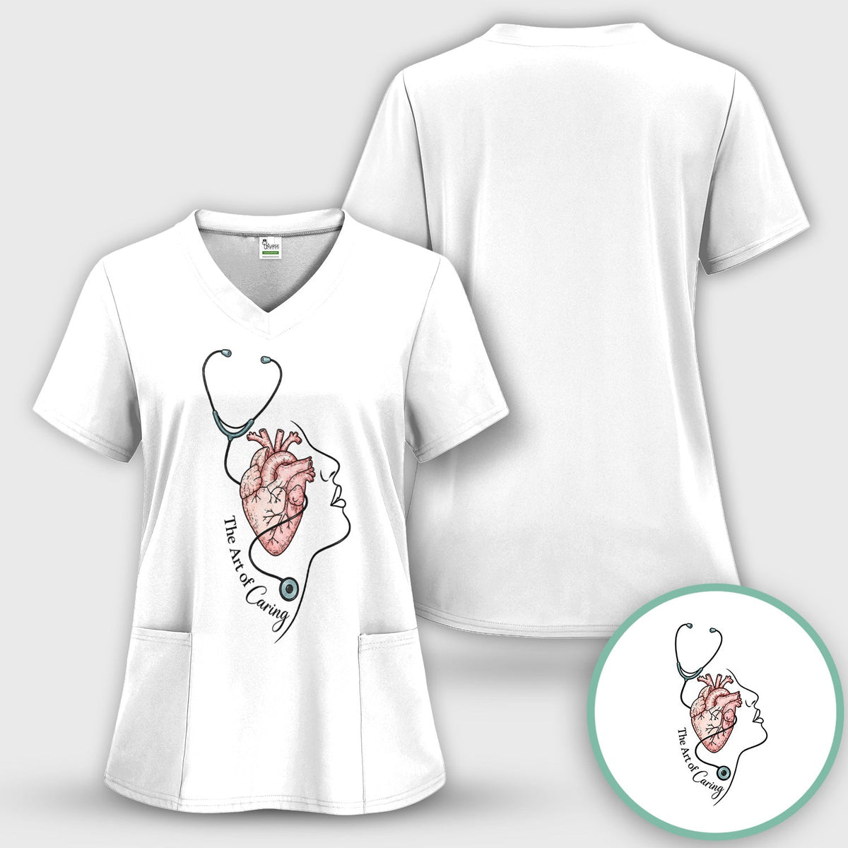 The Art Of Caring Nurse Shirt