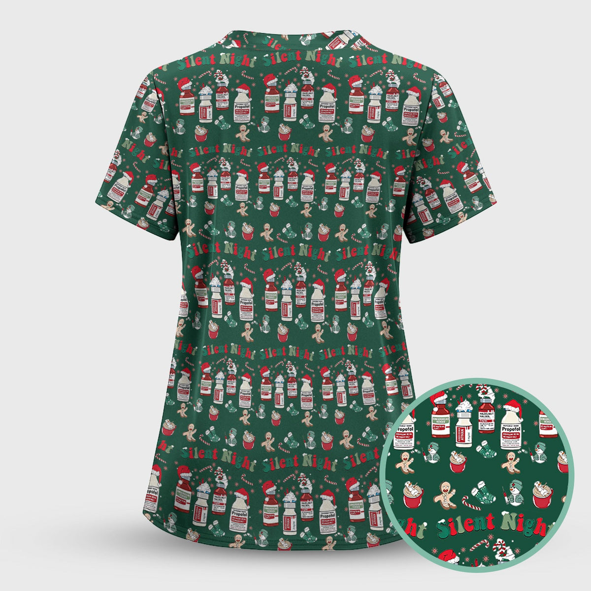 Pharmacist Santa Hat Medication Nurse Shirt - Christmas Gift