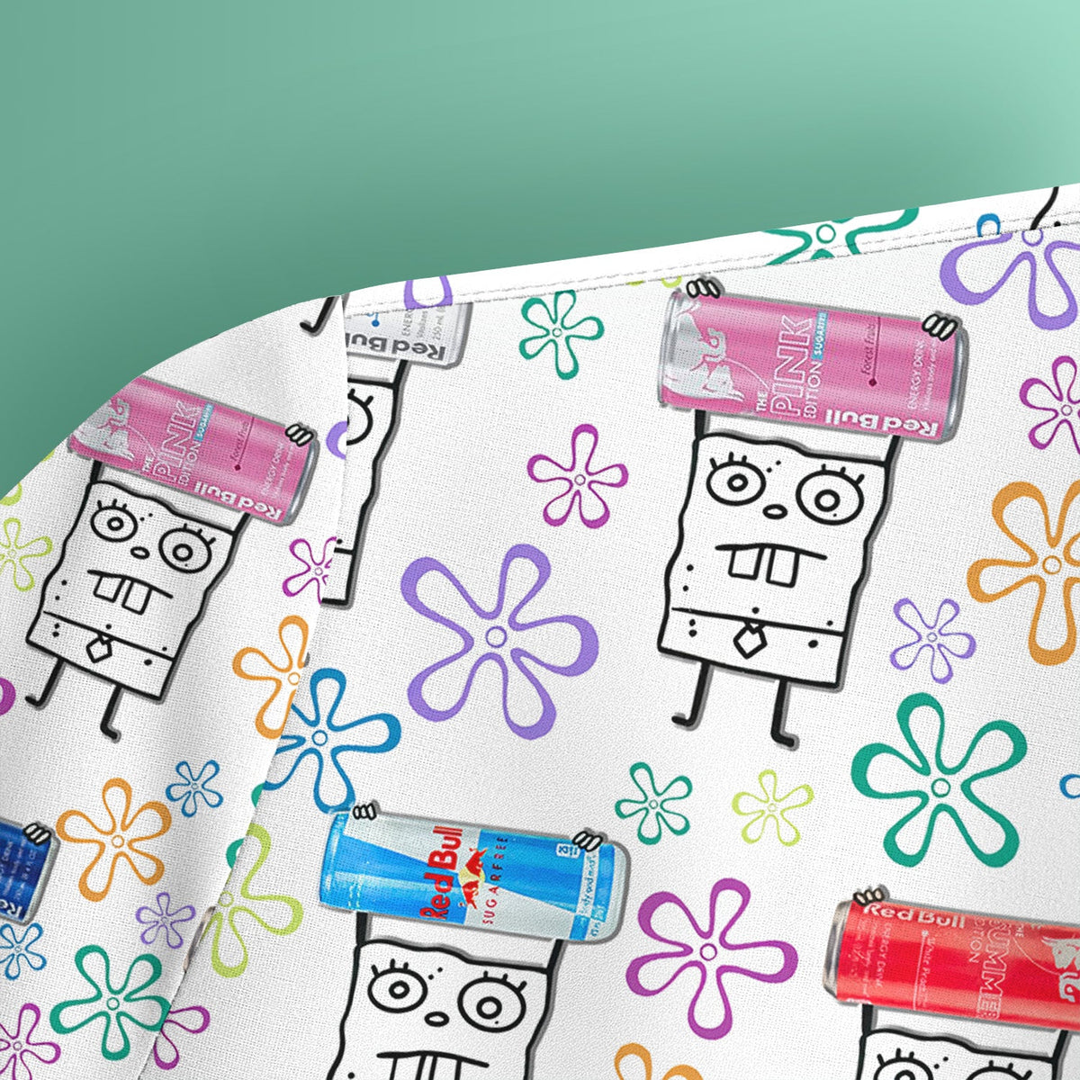 Doodle Bob Energy Drink Nurse Shirt