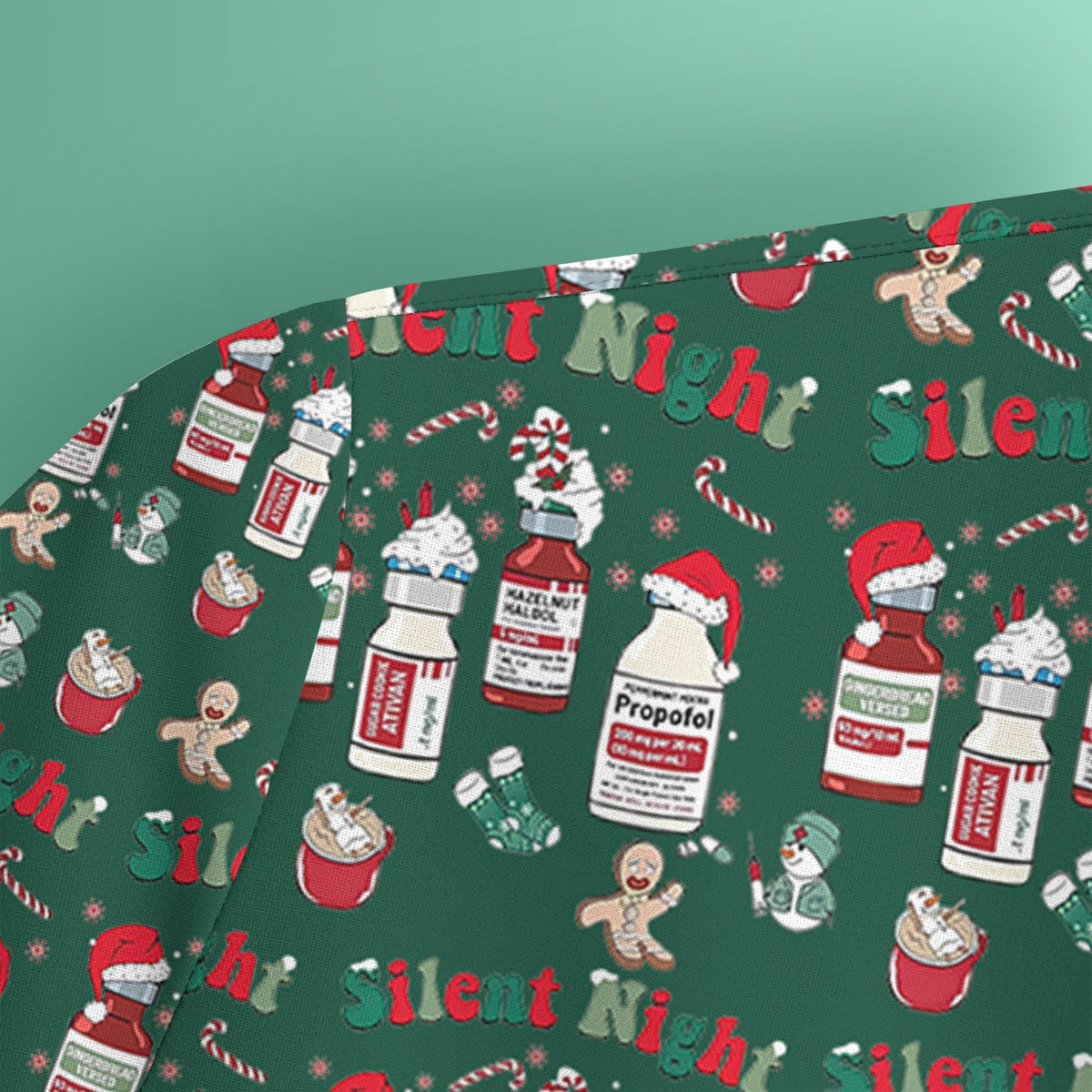 Pharmacist Santa Hat Medication Nurse Shirt - Christmas Gift
