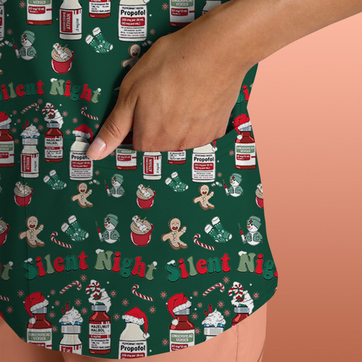 Pharmacist Santa Hat Medication Nurse Shirt - Christmas Gift
