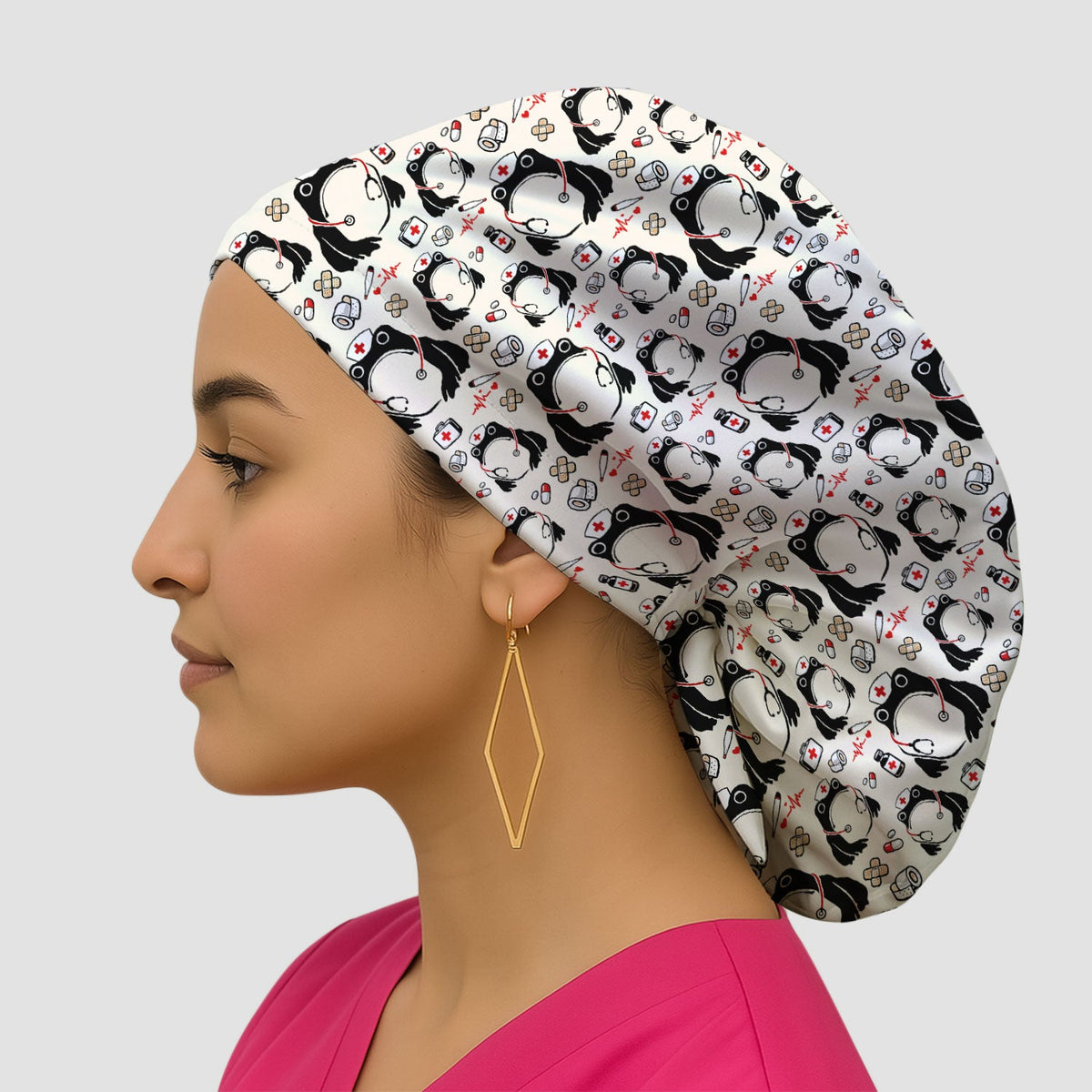 Frog Medical Scrub Cap