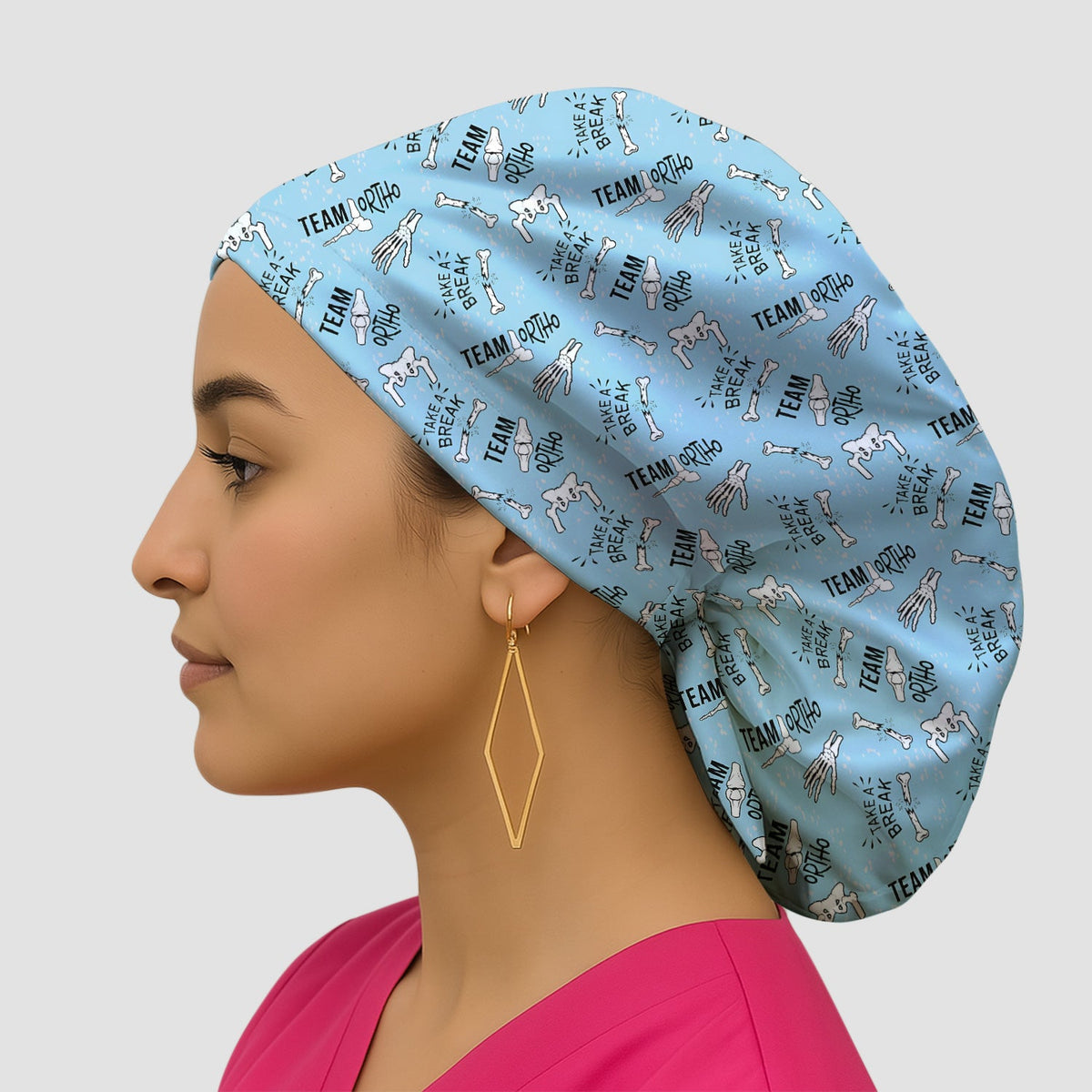 Team Ortho Bone Joint Scrub Cap