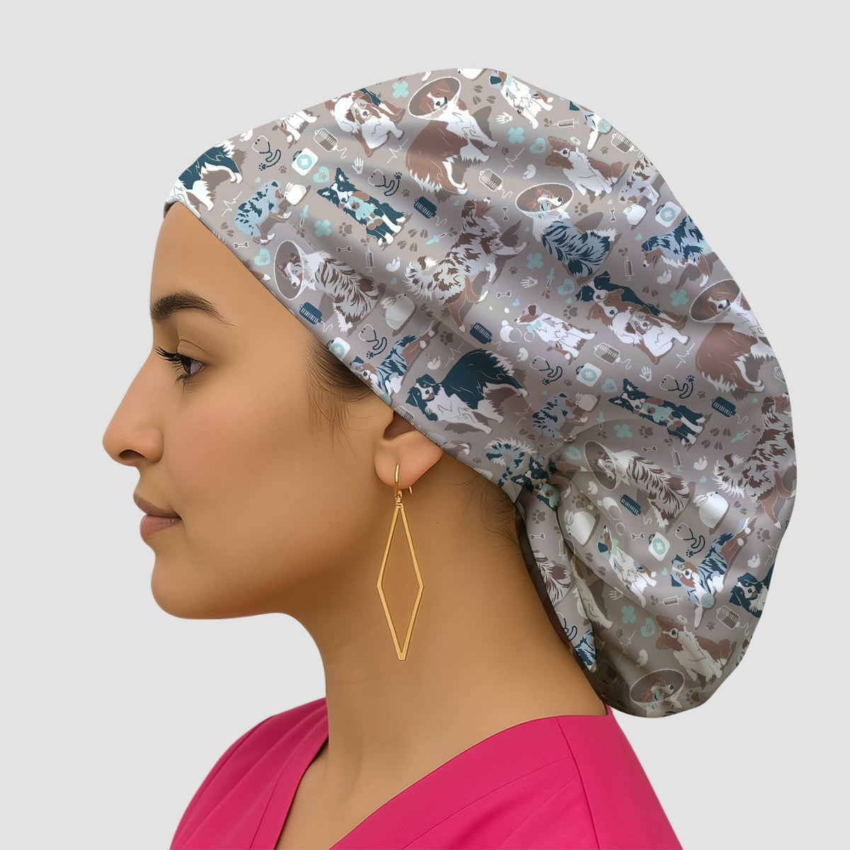 Veterinary Dog Scrub Cap