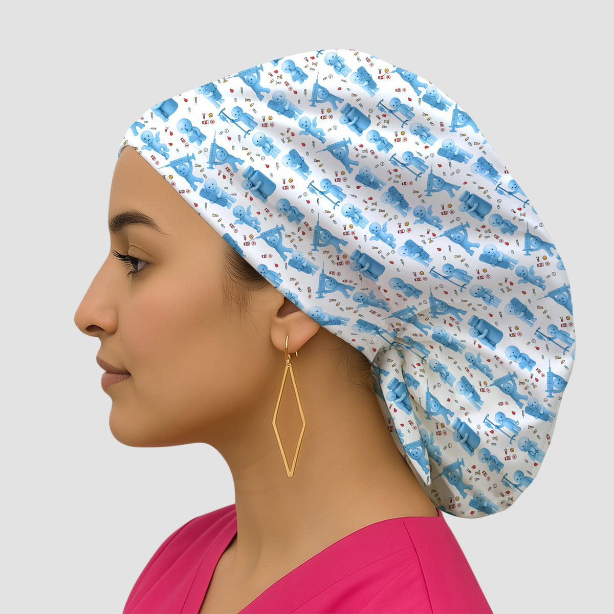 Smiski Scrub Cap