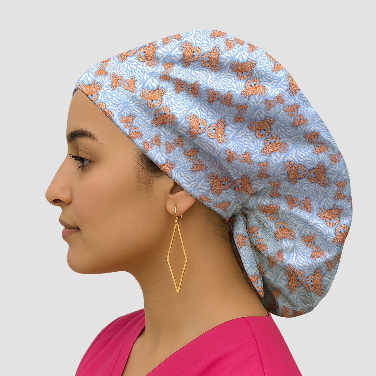 Coastal Crab Scrub Cap