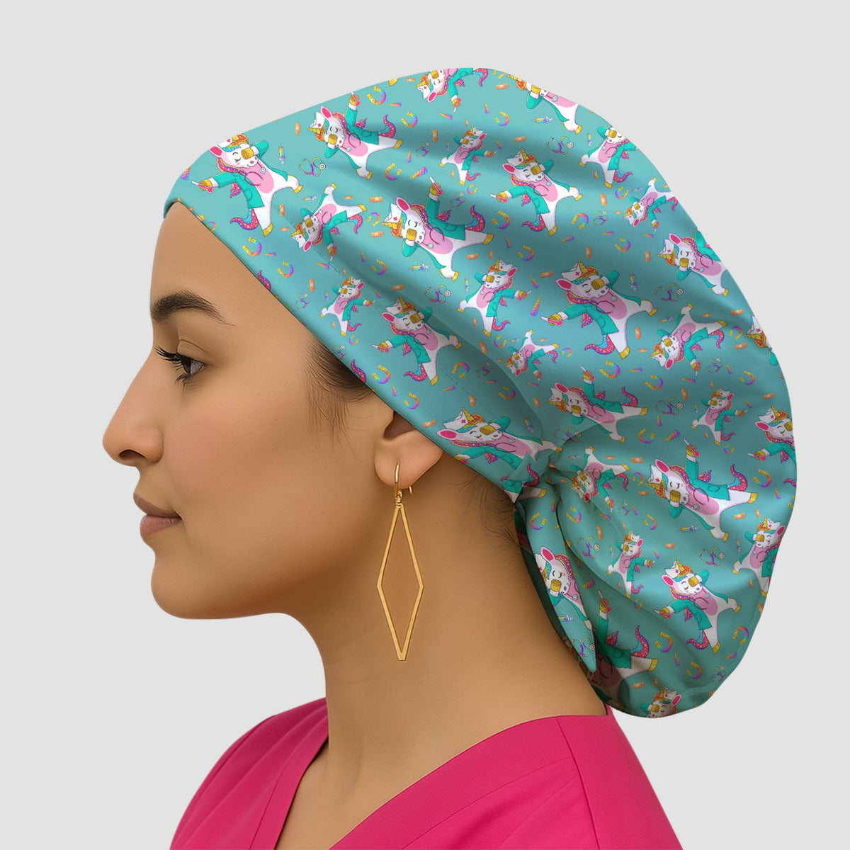 Unicorn Dance Scrub Cap