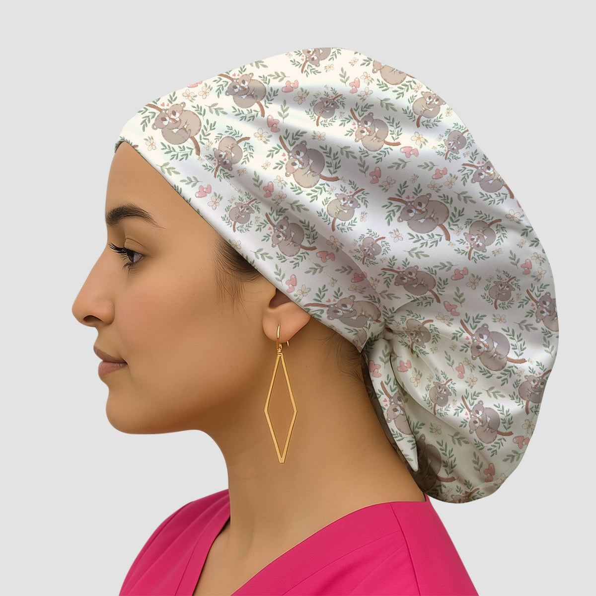 Koala Love Scrub Cap