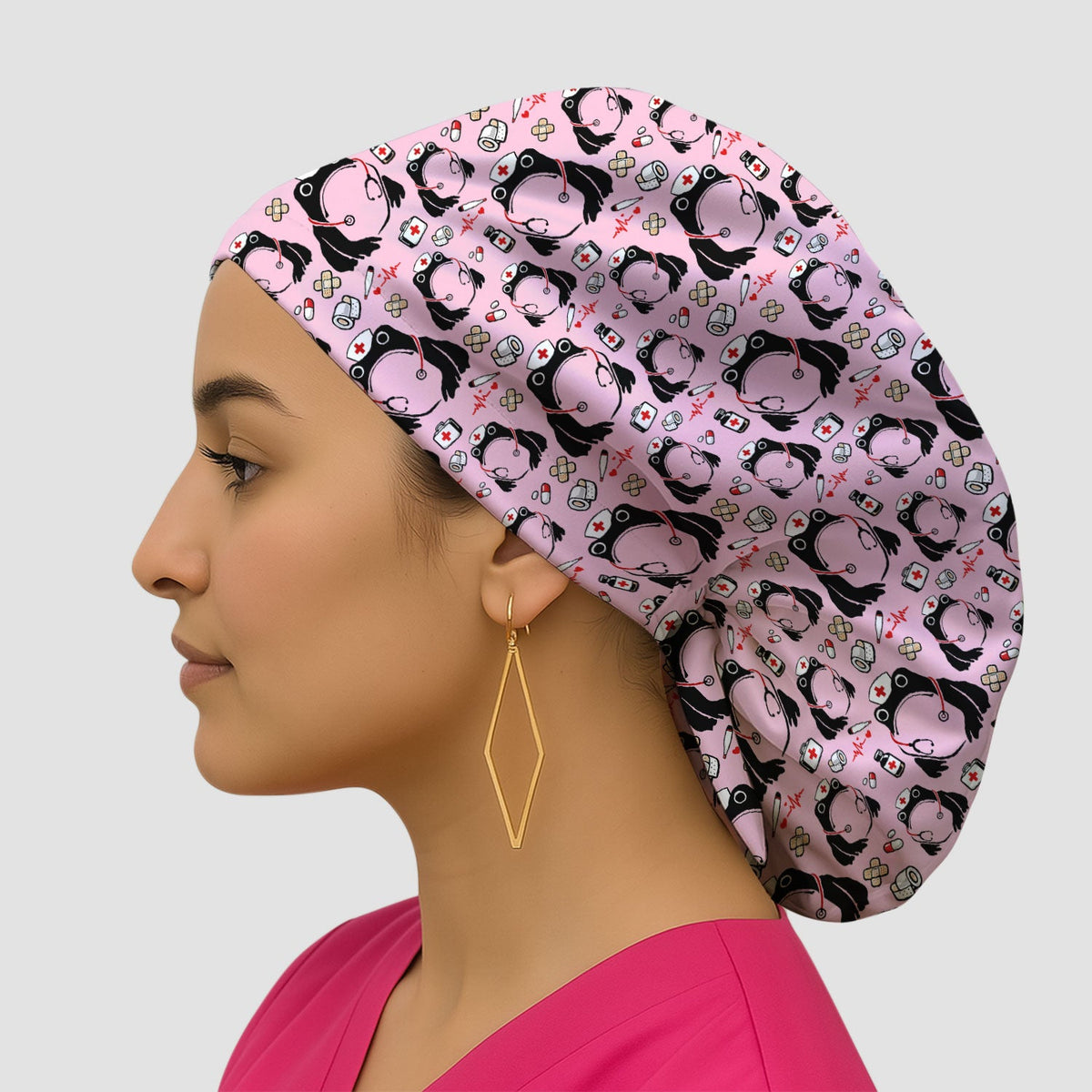 Frog Medical Scrub Cap