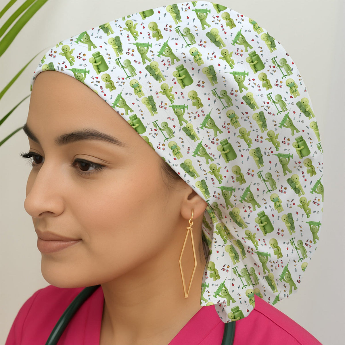 Smiski Scrub Cap