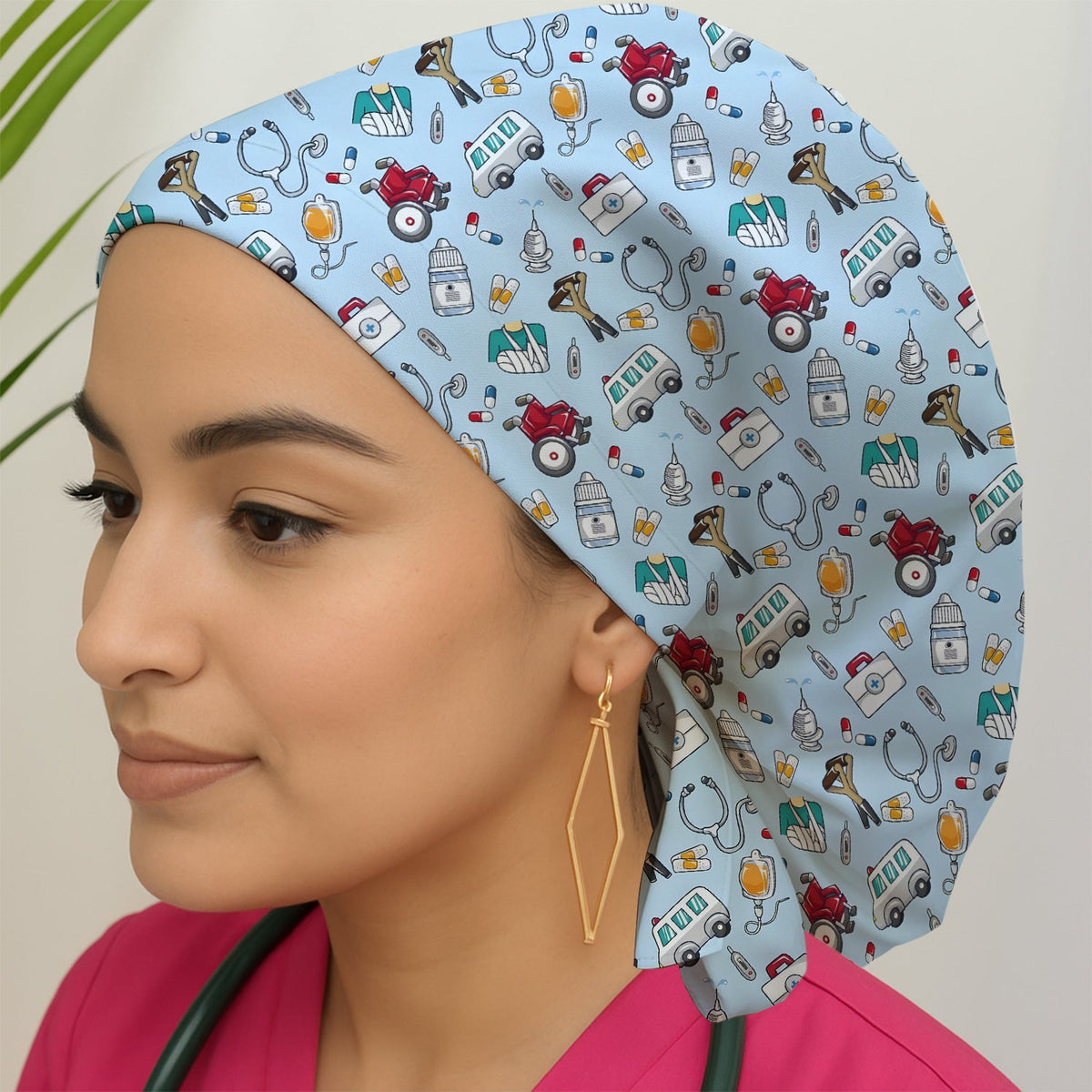 Medical Tools Emergency Transport Scrub Cap