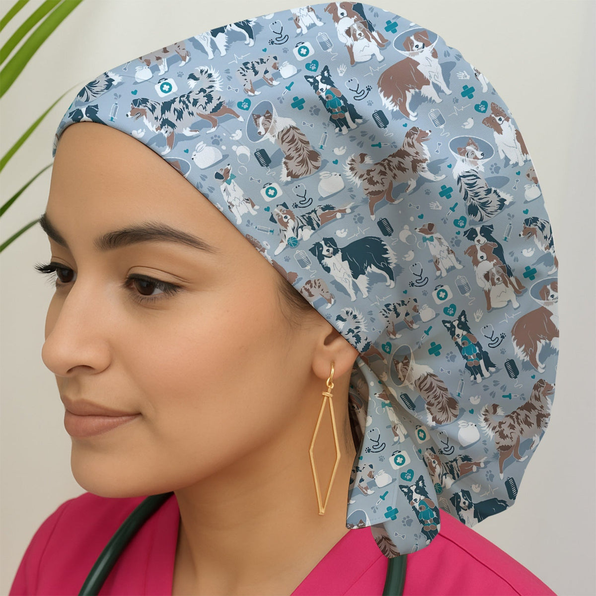 Veterinary Dog Scrub Cap