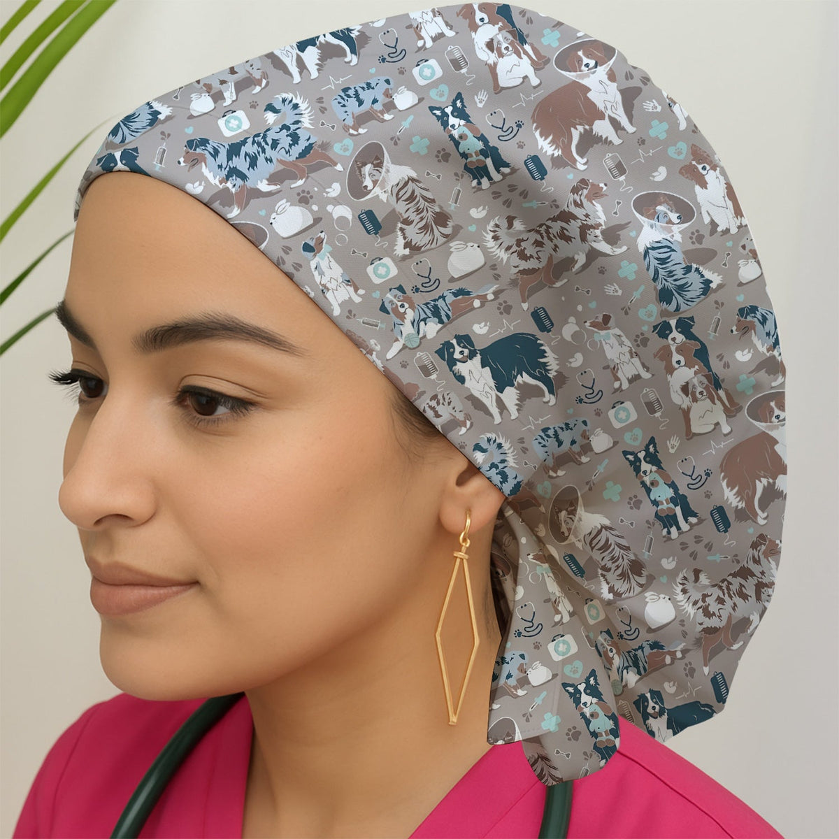 Veterinary Dog Scrub Cap