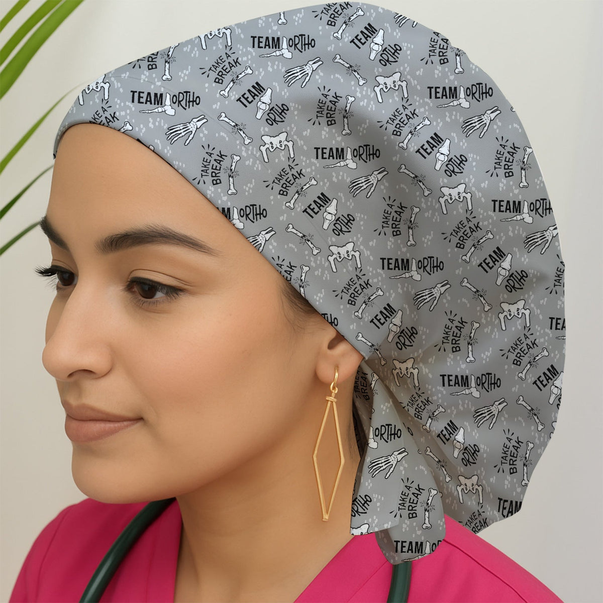 Team Ortho Bone Joint Scrub Cap