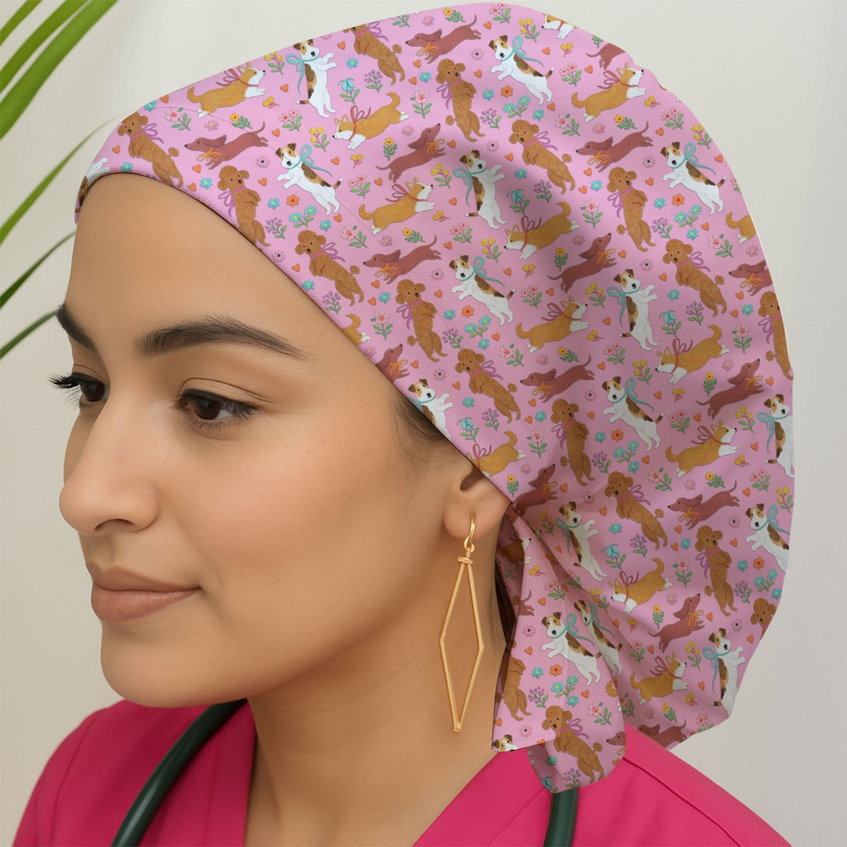 Dog Scrub Cap
