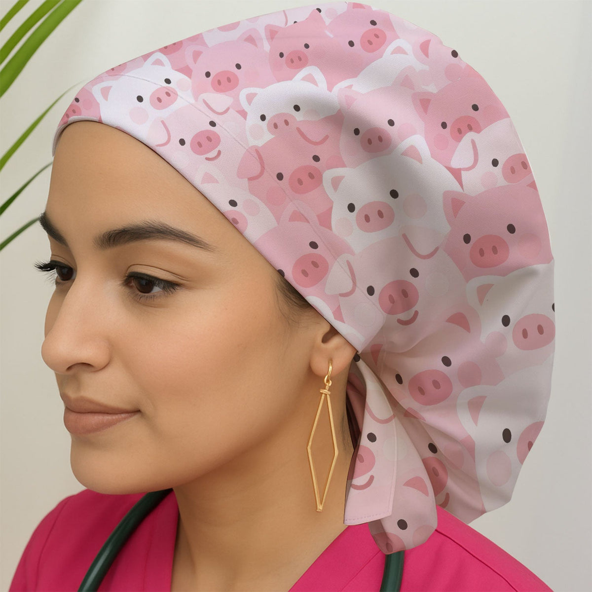 Pig Scrub Cap
