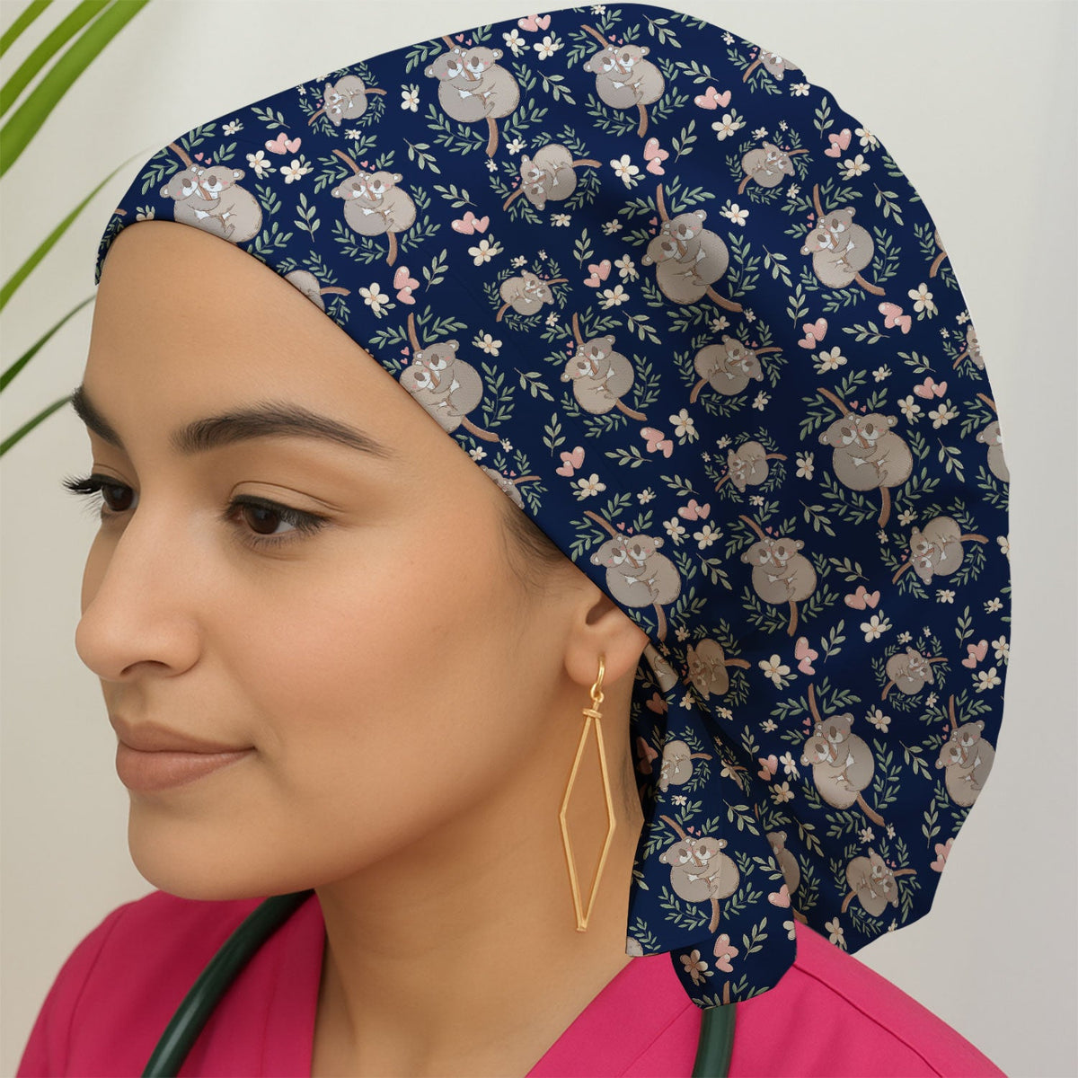 Koala Love Scrub Cap