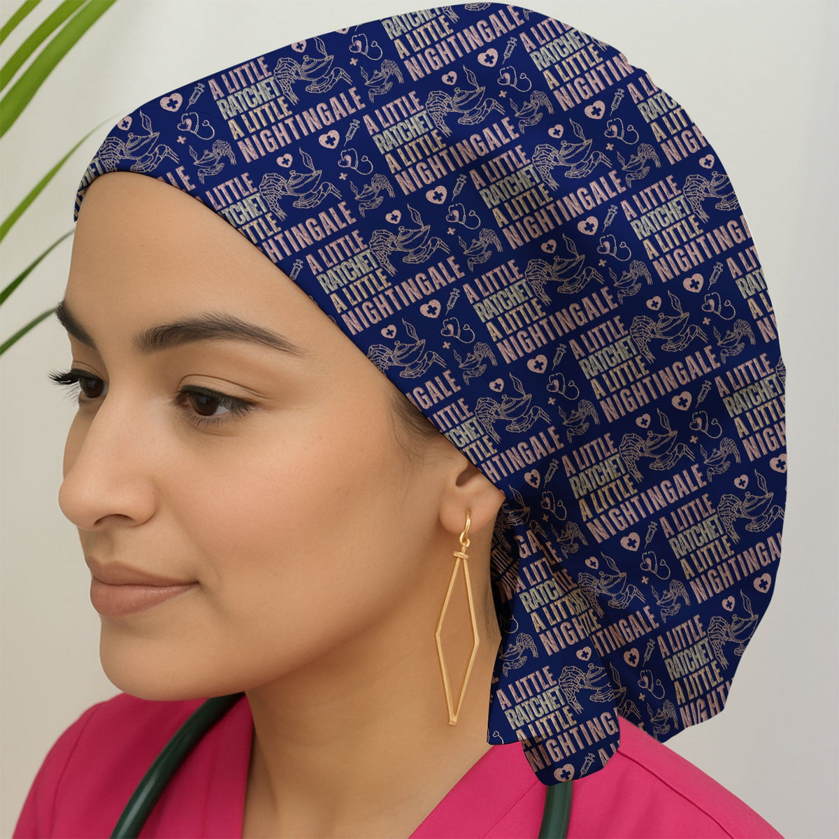 A Little Ratchet A Little Nightingale Scrub Cap