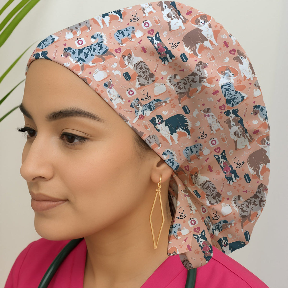 Veterinary Dog Scrub Cap