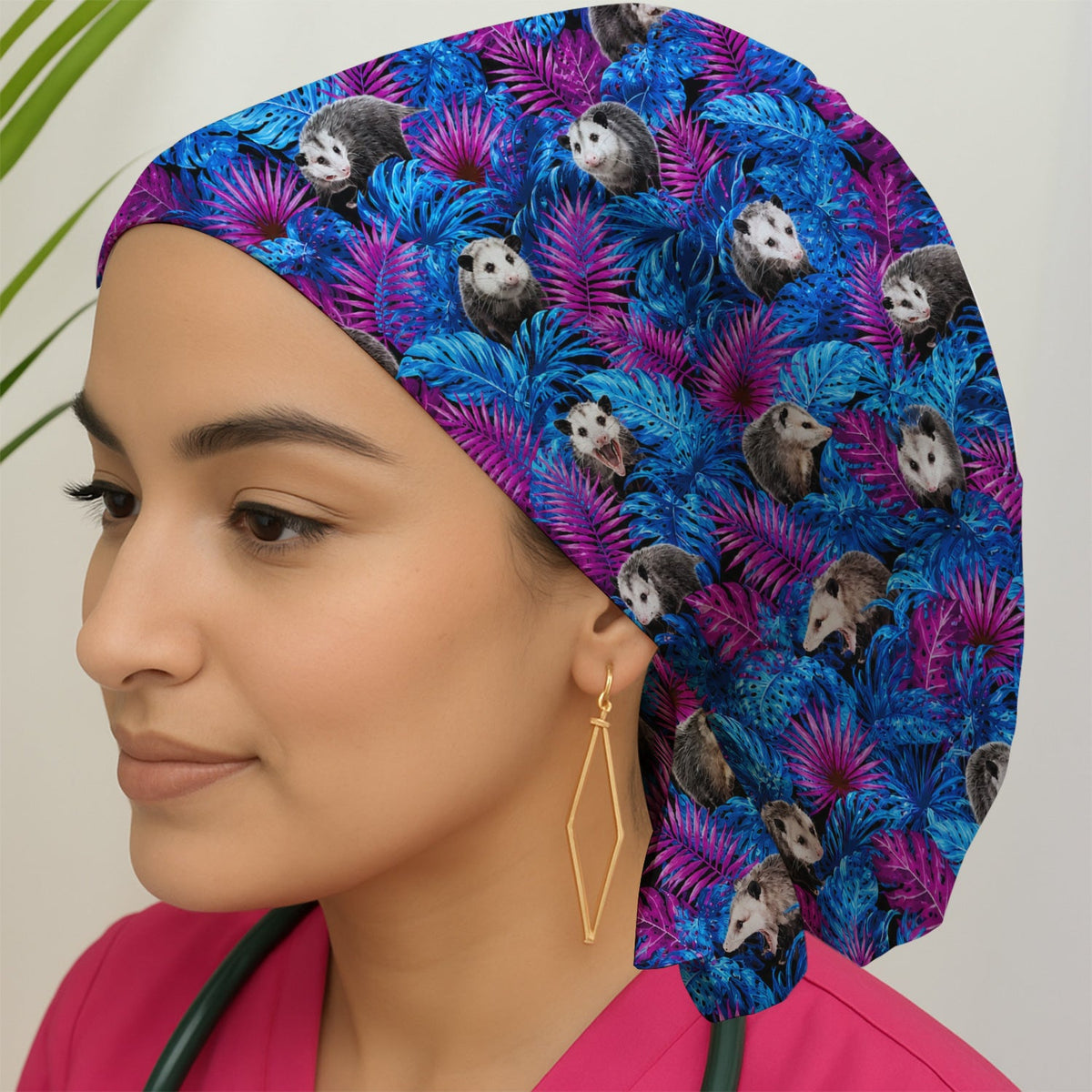 Opossum Tropical Scrub Cap